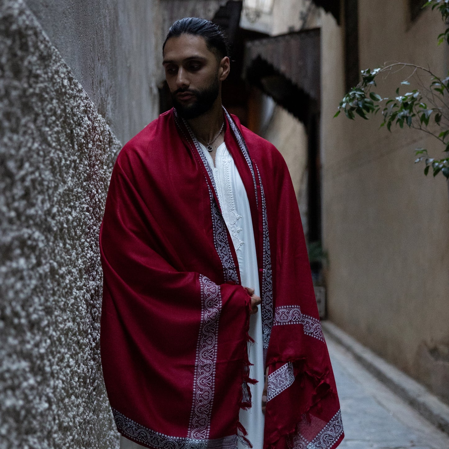 Royal Red Kashmiri Shawl