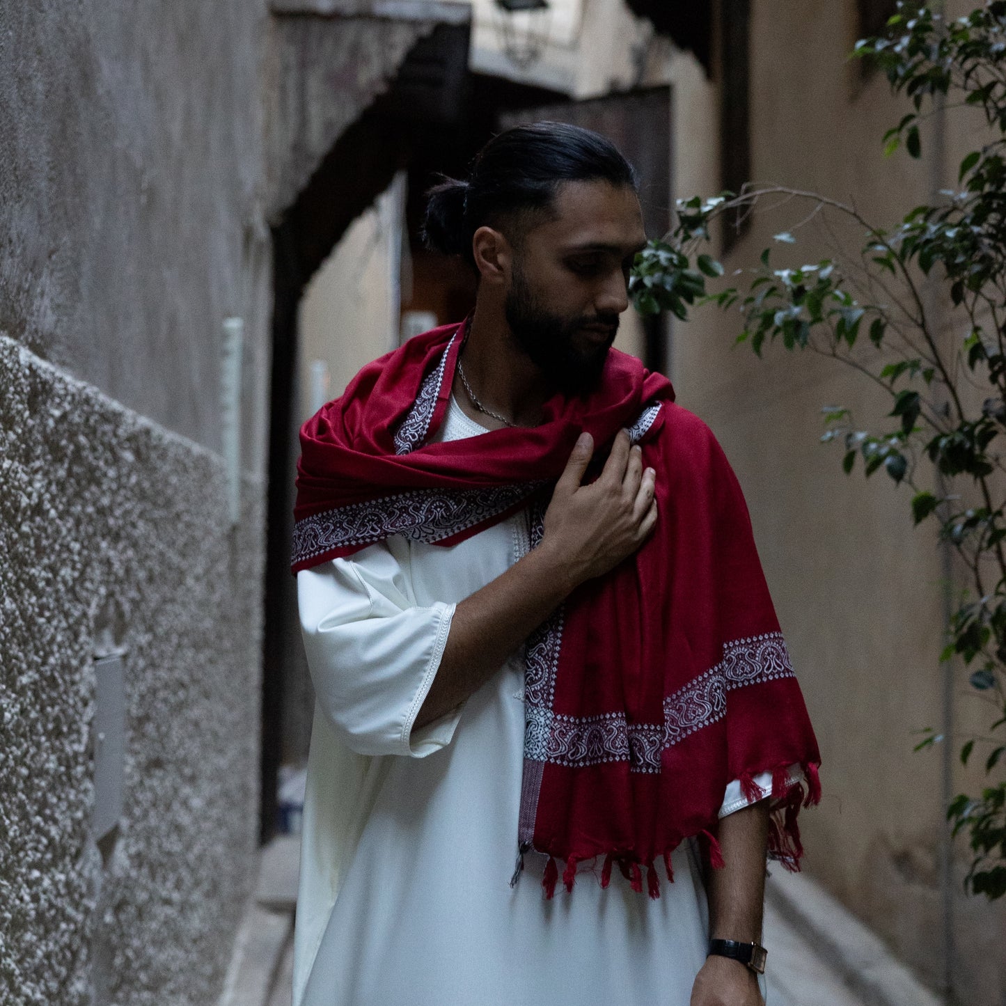 Royal Red Kashmiri Shawl